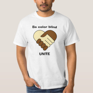 T-shirt La chemise de l'anti de racisme homme de thème