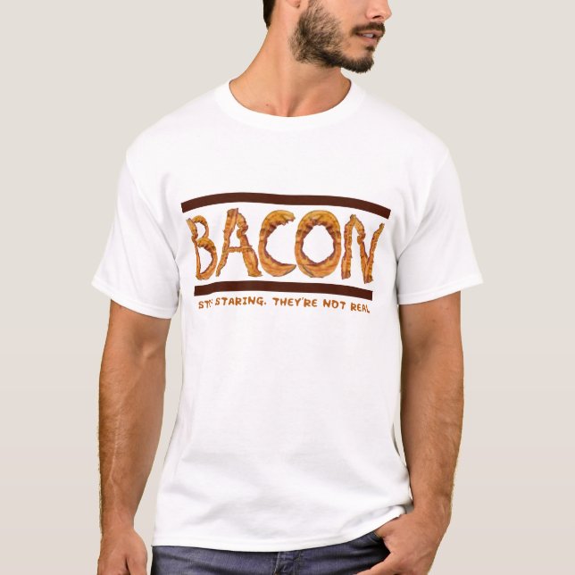 T-shirt la chemise de lard (Devant)