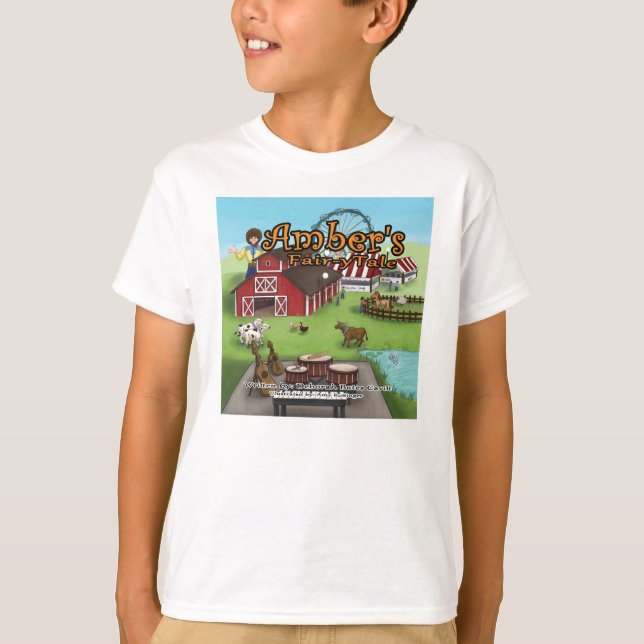 T-shirt La chemise de l'enfant à conte de fées d'Amber (Devant)