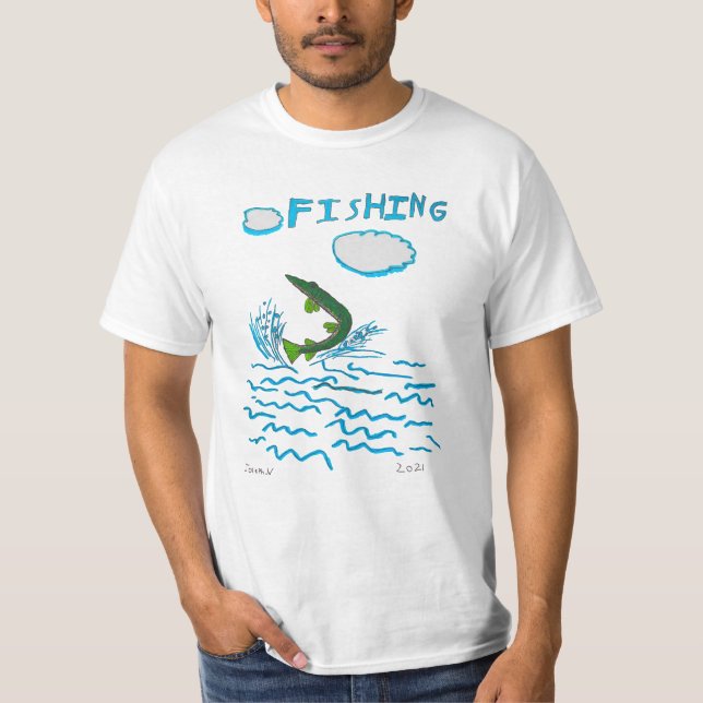 T-shirt La Chemise de Pêche de Joseph (Devant)