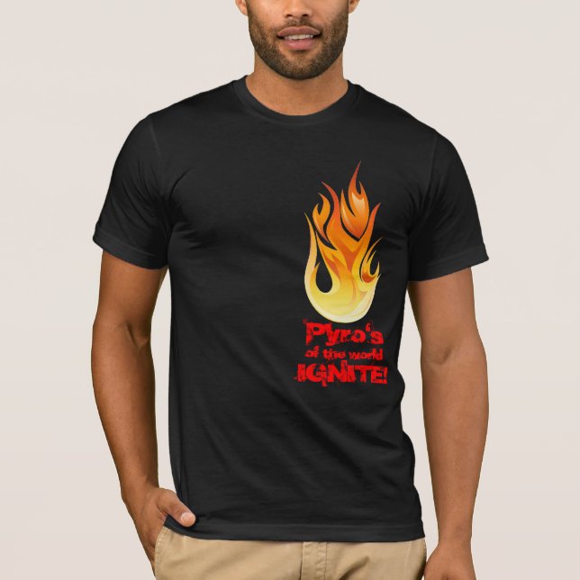 T-shirt La chemise de Pyro (Devant)