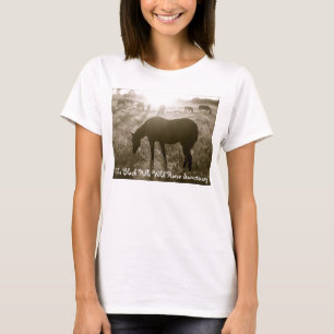 T-shirt La chemise de sanctuaire de cheval sauvage de