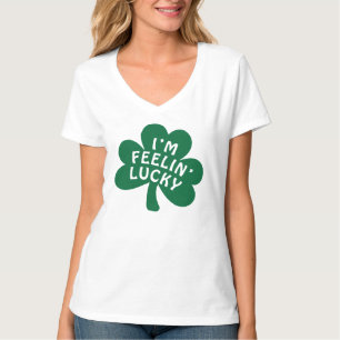 T-shirt La chemise de St Patrick chanceux du numéro 13 de