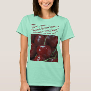 T-shirt La chemise des femmes de cerises