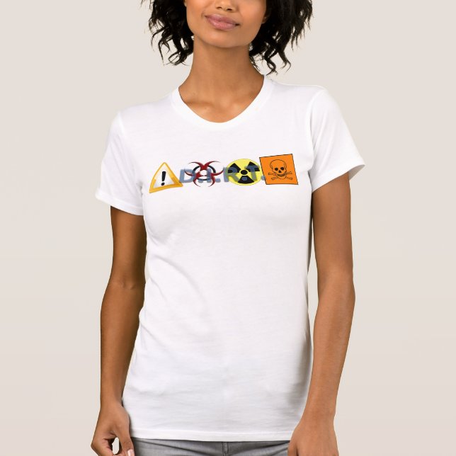 T-shirt La chemise des femmes de DIRT-USA (Devant)