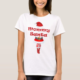 T-shirt La chemise des femmes de Père Noël de maman