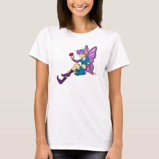 T-shirt La chemise des femmes féeriques pourpres