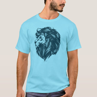 T-shirt la chemise des hommes avec le logo de lion