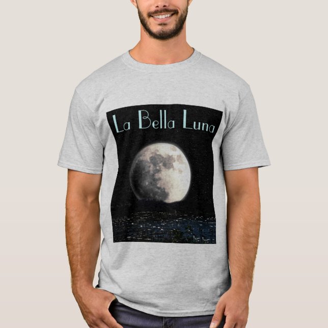 T-shirt La chemise des hommes de Bella Luna de La (Devant)