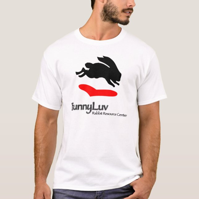T-shirt La chemise des hommes de BunnyLuv (Devant)