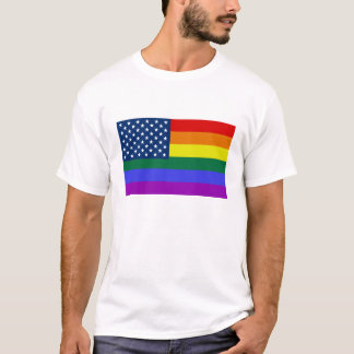 T-shirt La chemise des hommes de drapeau des Etats-Unis