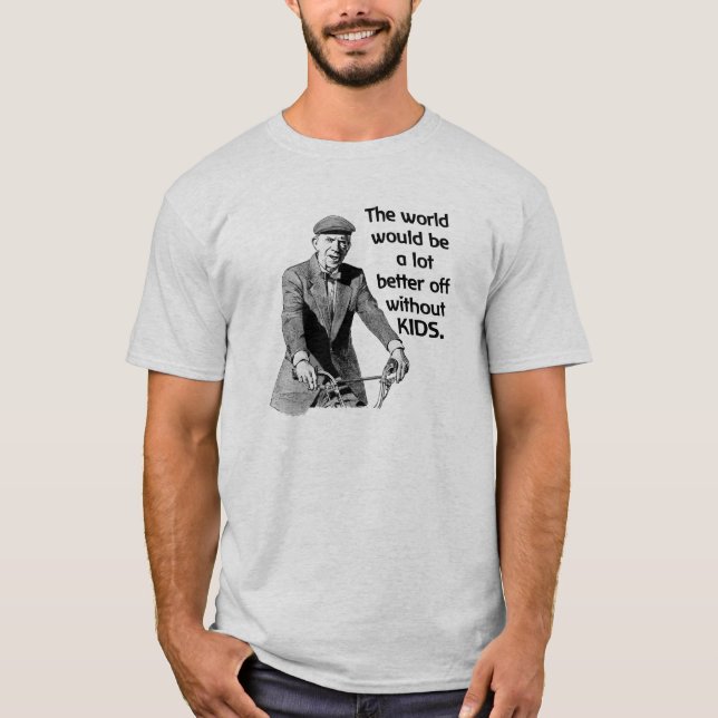 T-shirt La chemise des hommes de la citation #2 de Timmer (Devant)