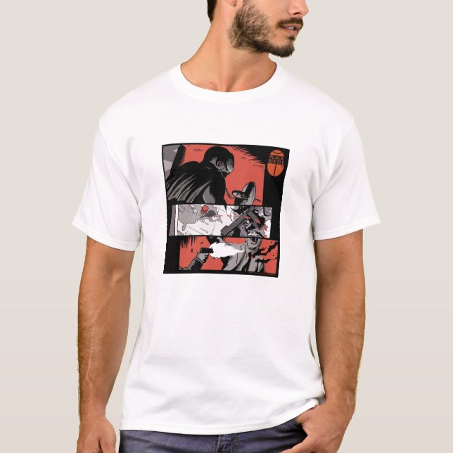 T-shirt La chemise des hommes de panneau de BB (Devant)