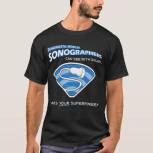 T-shirt La chemise des hommes de Sonographer de super