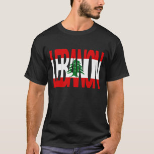 T-shirt La chemise des hommes du LIBAN