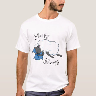 T-shirt La chemise des hommes somnolents de Sheepy