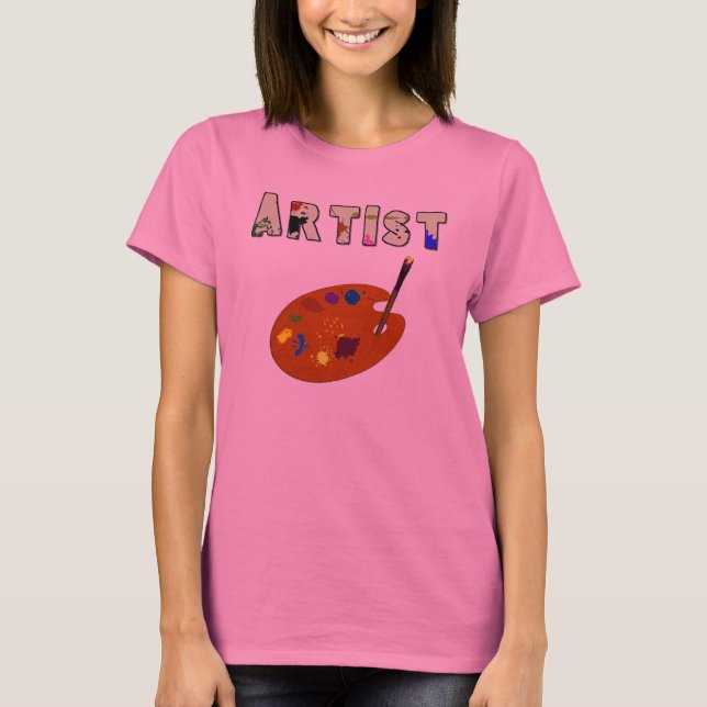 T-shirt La chemise des longues femmes de douille de (Devant)