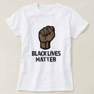 T-shirt La chemise des vies des femmes noires de matière