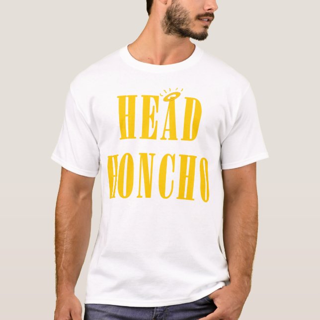 T-shirt La chemise divine de costume de M. Average (Devant)