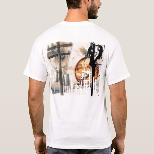 T-shirt La chemise du monteur de lignes (Dos)