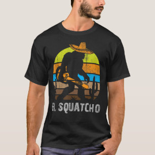 T-shirt La Chemise El Squatcho T T T T Sasquatch