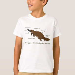 T-shirt La chemise extraordinaire d'ornithorynque