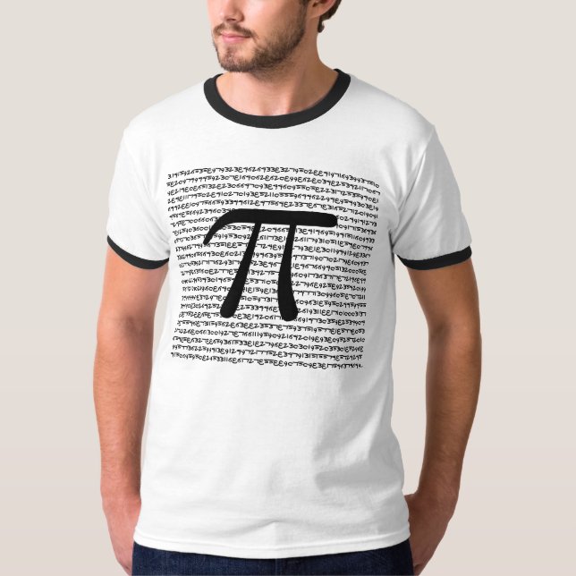 T-shirt La chemise finale de pi (Devant)