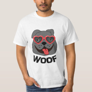 T-shirt La chemise funeste de Bulldog pour hommes