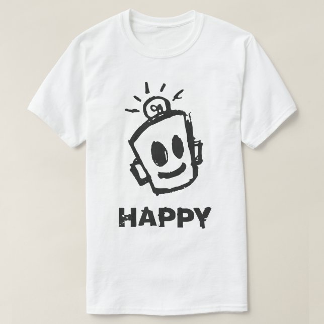 T-shirt La chemise HAPPY (Design devant)