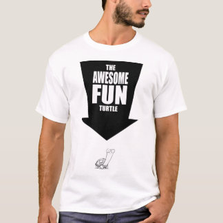 T-shirt La chemise impressionnante de tortue d'amusement