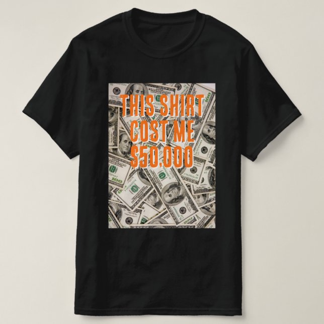 T-shirt La Chemise La Plus Chère (Design devant)
