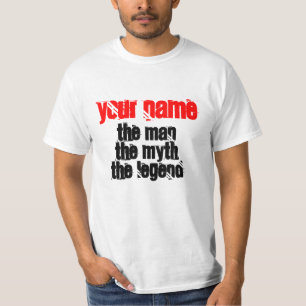 T-shirt La chemise légendaire du mythe des hommes  Person