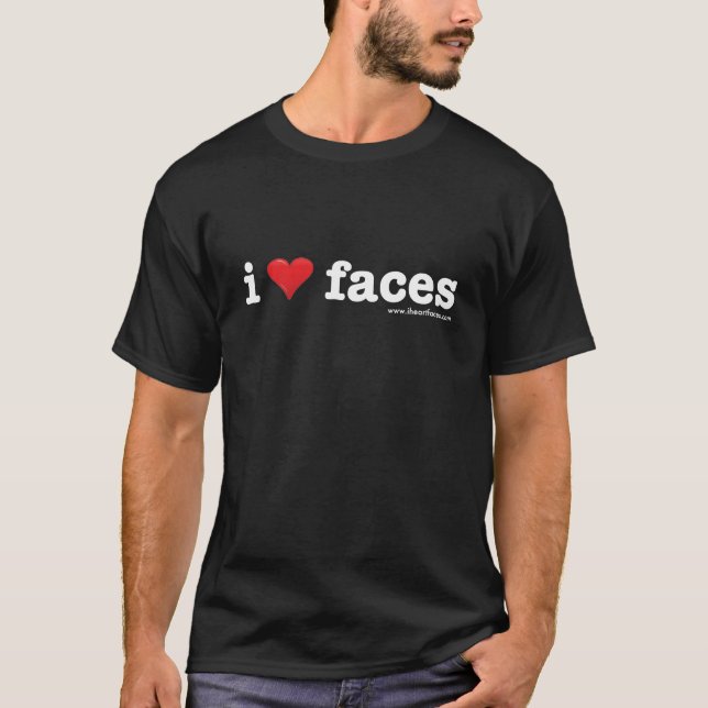 T-shirt La chemise noire des hommes (Devant)