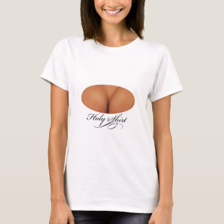 T-shirt La chemise sainte (chemise drôle de clevage) a