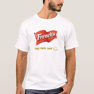T-shirt La chemise sans manche des hommes du Français
