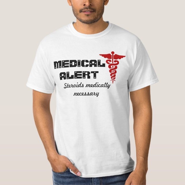 T-shirt La chemise vigilante médicale des hommes (Devant)