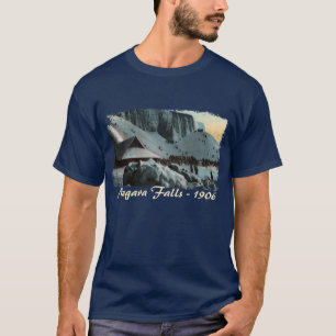 T-shirt La chemise vintage des hommes de glace de chutes