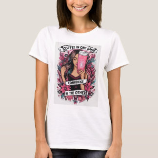 T-shirt La chica del café