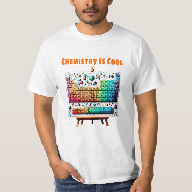 T-shirt La chimie est Cool (Devant)