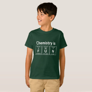 T-shirt La chimie est humour de la science d'AMUSEMENT