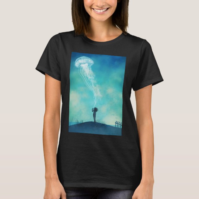 T-shirt La Chose à propos des méduses (Devant)
