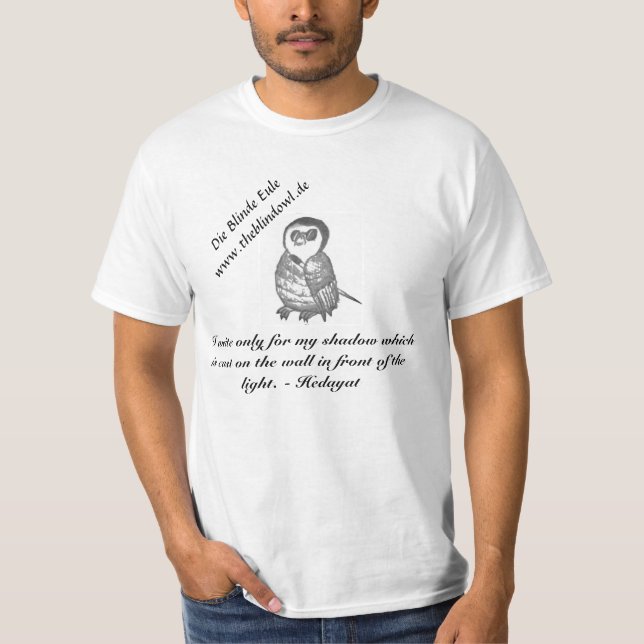 T-shirt La chouette aveugle (Devant)