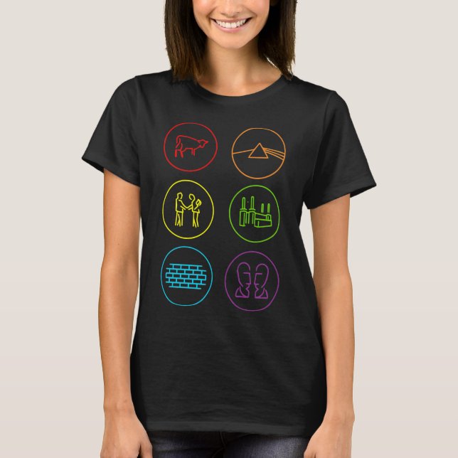 T-shirt La chronologie de Floyd  (Devant)