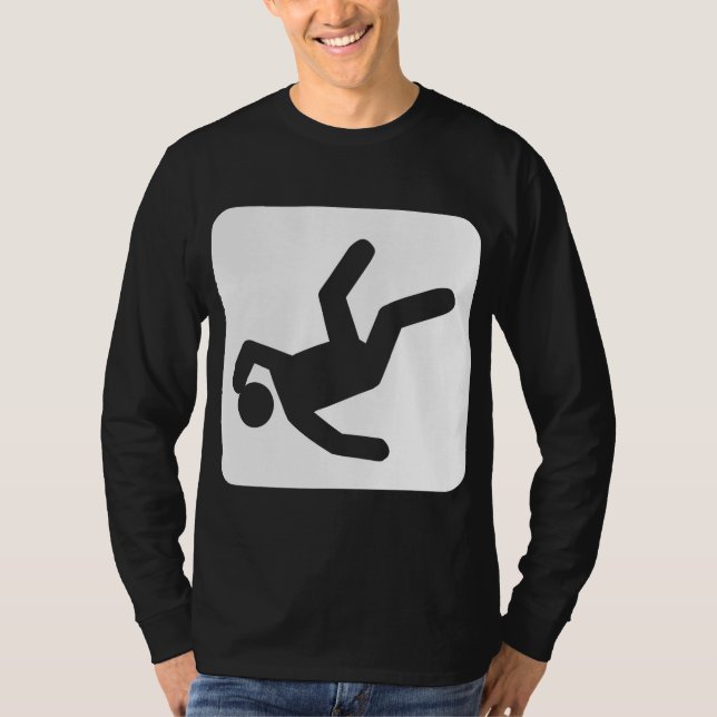 T-shirt La Chute de l'Homme - Blanc (Devant)