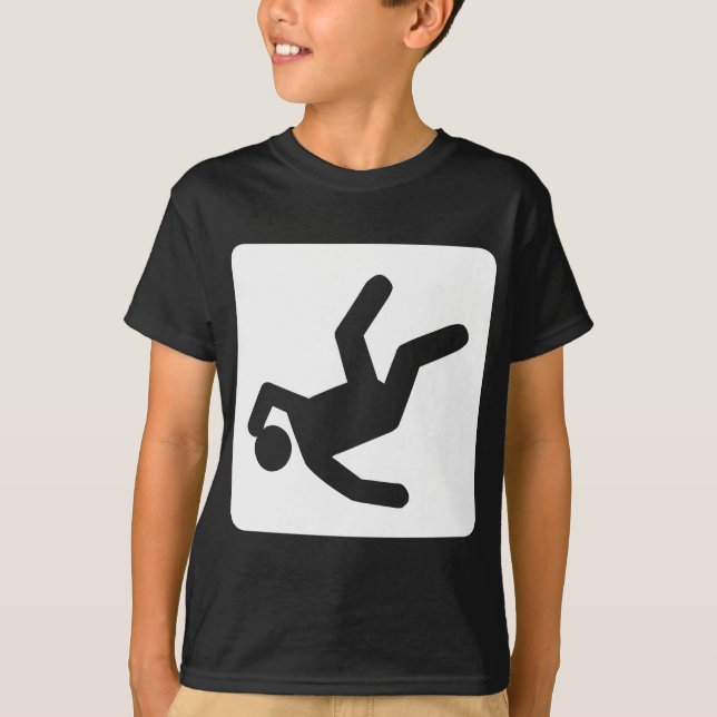 T-shirt La Chute de l'Homme - Blanc (Devant)