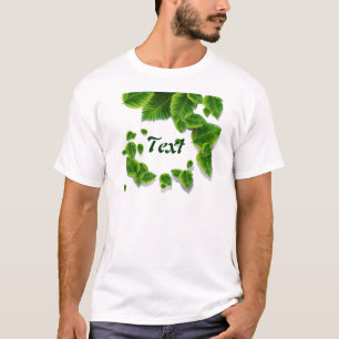 T-shirt La chute des Feuilles verts