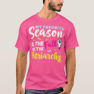 T-shirt La Chute Du Féminisme Patriarcat Pour Suffrag