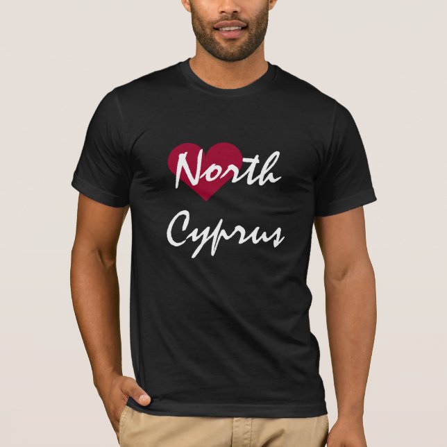 T-shirt La Chypre du nord (Devant)