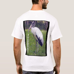 T-shirt La cigogne en bois