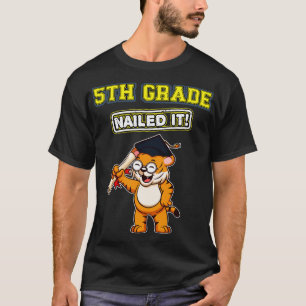 T-shirt La cinquième année clouée Il Diplôme du collège 6